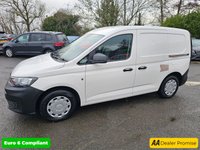 USED 2022 22 VOLKSWAGEN CADDY White 2.0 TDI Euro 6 panel van, 67,800 miles, ULEZ compliant, 6-speed manual, A/C, Bluetooth, Cruise, Rear sensors. Final price plus VAT @ 20%! This 2022 Volkswagen Caddy Commerce SWB presents an exceptional ownership proposition, having had only one owner from new. This practical 2.0 TDI C20 Commerce van is a Euro 6 compliant model, ensuring efficient operation. It comes with a full service history, with the last service completed at 57247 miles on 2025-01-09. For your peace of mind, a 12 month MOT will be provided upon purchase, and the vehicle is covered by a 3 month warranty. Notable features include separate daytime running lights