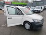 USED 2022 22 VOLKSWAGEN CADDY White 2.0 TDI Euro 6 panel van, 67,800 miles, ULEZ compliant, 6-speed manual, A/C, Bluetooth, Cruise, Rear sensors. Final price plus VAT @ 20%! This 2022 Volkswagen Caddy Commerce SWB presents an exceptional ownership proposition, having had only one owner from new. This practical 2.0 TDI C20 Commerce van is a Euro 6 compliant model, ensuring efficient operation. It comes with a full service history, with the last service completed at 57247 miles on 2025-01-09. For your peace of mind, a 12 month MOT will be provided upon purchase, and the vehicle is covered by a 3 month warranty. Notable features include separate daytime running lights