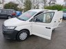 USED 2022 22 VOLKSWAGEN CADDY White 2.0 TDI Euro 6 panel van, 67,800 miles, ULEZ compliant, 6-speed manual, A/C, Bluetooth, Cruise, Rear sensors. Final price plus VAT @ 20%! This 2022 Volkswagen Caddy Commerce SWB presents an exceptional ownership proposition, having had only one owner from new. This practical 2.0 TDI C20 Commerce van is a Euro 6 compliant model, ensuring efficient operation. It comes with a full service history, with the last service completed at 57247 miles on 2025-01-09. For your peace of mind, a 12 month MOT will be provided upon purchase, and the vehicle is covered by a 3 month warranty. Notable features include separate daytime running lights