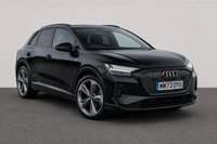 USED 2023 73 AUDI Q4 E-TRON 40 Black Edition SUV 5dr Electric Auto 82kWh (204 ps) SAT NAV, HEATED SEATS, REAR CAMERA