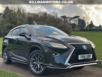 USED 2016 16 LEXUS RX 3.5 450h V6 F Sport SUV 5dr Petrol Hybrid CVT 4WD Euro 6 (s/s) (313 ps) ULEZ