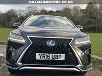 USED 2016 16 LEXUS RX 3.5 450h V6 F Sport SUV 5dr Petrol Hybrid CVT 4WD Euro 6 (s/s) (313 ps) ULEZ