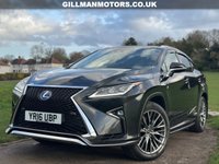 USED 2016 16 LEXUS RX 3.5 450h V6 F Sport SUV 5dr Petrol Hybrid CVT 4WD Euro 6 (s/s) (313 ps) ULEZ