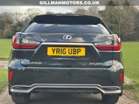 USED 2016 16 LEXUS RX 3.5 450h V6 F Sport SUV 5dr Petrol Hybrid CVT 4WD Euro 6 (s/s) (313 ps) ULEZ