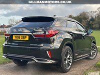 USED 2016 16 LEXUS RX 3.5 450h V6 F Sport SUV 5dr Petrol Hybrid CVT 4WD Euro 6 (s/s) (313 ps) ULEZ