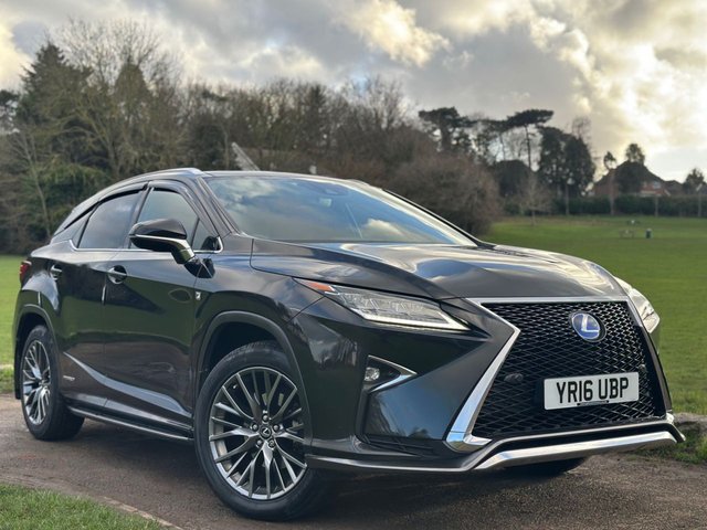 2016 16 Lexus RX 3.5 450h V6 F Sport SUV 5dr Petrol Hybrid CVT 4WD Euro 6 (s/s) (313 ps)