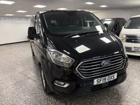 USED 2019 19 FORD TOURNEO CUSTOM 2.0 320 EcoBlue Titanium Minibus Double Cab 5dr Diesel Auto L1 Euro 6 (s/s) (130 ps) 