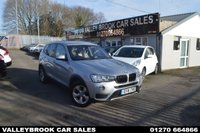 USED 2016 16 BMW X3 2.0 20d SE SUV 5dr Diesel Auto xDrive Euro 6 (s/s) (190 ps) 