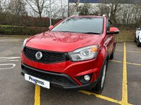 USED 2014 14 SSANGYONG KORANDO 2.0D ELX4 SUV 5dr Diesel Manual 4WD Euro 5 (149 ps) 4X4 SUV - FULL HISTORY