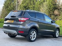 USED 2017 17 FORD KUGA 2.0 TDCi Titanium SUV 5dr Diesel Manual AWD Euro 6 (s/s) (180 ps) SAT NAV + PARKING SENSORS+BLUETOOH