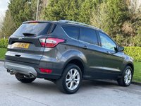 USED 2017 17 FORD KUGA 2.0 TDCi Titanium SUV 5dr Diesel Manual AWD Euro 6 (s/s) (180 ps) SAT NAV + PARKING SENSORS+BLUETOOH