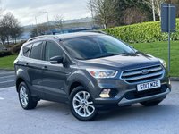 USED 2017 17 FORD KUGA 2.0 TDCi Titanium SUV 5dr Diesel Manual AWD Euro 6 (s/s) (180 ps) SAT NAV + PARKING SENSORS+BLUETOOH