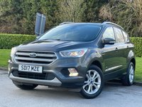 USED 2017 17 FORD KUGA 2.0 TDCi Titanium SUV 5dr Diesel Manual AWD Euro 6 (s/s) (180 ps) SAT NAV + PARKING SENSORS+BLUETOOH