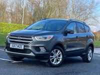 USED 2017 17 FORD KUGA 2.0 TDCi Titanium SUV 5dr Diesel Manual AWD Euro 6 (s/s) (180 ps) SAT NAV + PARKING SENSORS+BLUETOOH