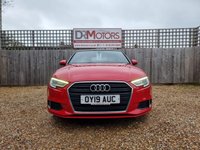 USED 2019 19 AUDI A3 CABRIOLET 1.5 TFSI CoD 35 Sport Convertible 2dr Petrol Manual Euro 6 (s/s) (150 ps) ** WE OFFER FINANCE ON THIS CAR **