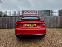 USED 2019 19 AUDI A3 CABRIOLET 1.5 TFSI CoD 35 Sport Convertible 2dr Petrol Manual Euro 6 (s/s) (150 ps) ** WE OFFER FINANCE ON THIS CAR **