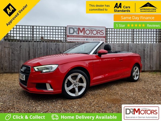 2019 AUDI A3 CABRIOLET 1.5 TFSI CoD 35 Sport Convertible 2dr Petrol Manual Euro 6 (s/s) (150 ps)