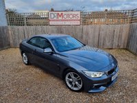 USED 2016 66 BMW 4 SERIES 2.0 420d M Sport Convertible 2dr Diesel Auto Euro 6 (s/s) (190 ps) ** WE OFFER FINANCE ON THIS CAR **