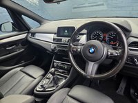 USED 2019 19 BMW 2 SERIES ACTIVE TOURER 1.5 218i M Sport MPV 5dr Petrol Manual Euro 6 (s/s) (140 ps) Dual zone climate control A/C, Ambient Lighting, Black leather interior, Satellite navigation, Cruise control, Bluetooth connectivity for calls and music, Voice control, USB input, Heated front seats, Keyless drive, Auto wipers, Different drive modes, Powered tailgate, Rear privacy glass, DAB radio, Rear parking sensors, Auto headlights.