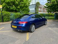 USED 2017 17 MERCEDES-BENZ C-CLASS 2.0 C200 AMG Line (Premium) Coupe 2dr Petrol G-Tronic+ Euro 6 (s/s) (184 ps) 360 Surround Camera, Sat Nav, Panoramic Roof