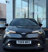 USED 2018 68 TOYOTA C-HR 1.8 VVT-h Dynamic SUV 5dr Petrol Hybrid CVT Euro 6 (s/s) (122 ps) THIS CAR COMES WITH 6 MONTHS WARRANTY , BREAKDOWN COVER & RECOVERY++  GREAT EXAMPLE OF AUTOMATIC HYBRID+ NAVIGATION SYSTEM + BLUETOOTH + DAB RADIO + USB CONNECTION + FRONT AND REAR PARKING SENSORS + REVERSING CAMERA + CRUISE CONTROL + CLIMATE CONTROL + PRIVACY GLASS + 18 INCH ALLOY WHEELS + ELECTRIC PARKING BRAKE + TRACTION CONTROL + DAY TIME RUNNING LIGHTS + KEY LESS START + FULL LEATEHER STITCHED STEERING WHEEL + FRONT ARMS REST +