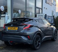 USED 2018 68 TOYOTA C-HR 1.8 VVT-h Dynamic SUV 5dr Petrol Hybrid CVT Euro 6 (s/s) (122 ps) THIS CAR COMES WITH 6 MONTHS WARRANTY , BREAKDOWN COVER & RECOVERY++  GREAT EXAMPLE OF AUTOMATIC HYBRID+ NAVIGATION SYSTEM + BLUETOOTH + DAB RADIO + USB CONNECTION + FRONT AND REAR PARKING SENSORS + REVERSING CAMERA + CRUISE CONTROL + CLIMATE CONTROL + PRIVACY GLASS + 18 INCH ALLOY WHEELS + ELECTRIC PARKING BRAKE + TRACTION CONTROL + DAY TIME RUNNING LIGHTS + KEY LESS START + FULL LEATEHER STITCHED STEERING WHEEL + FRONT ARMS REST +
