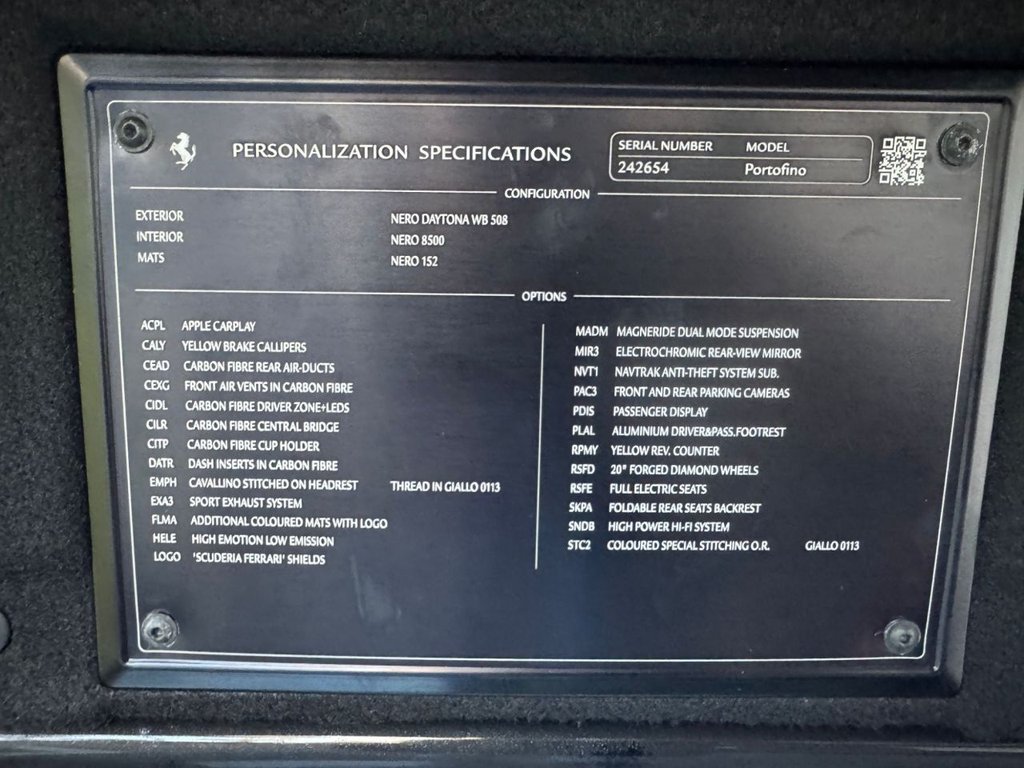 USED 2019 19 FERRARI PORTOFINO 3.8T V8 Convertible 2dr Petrol F1 DCT Euro 6 (s/s) (600 ps) 