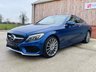 USED 2017 67 MERCEDES-BENZ C-CLASS 2.0 C200 AMG Line (Premium) Coupe 2dr Petrol G-Tronic+ Euro 6 (s/s) (184 ps) Free 6-Month Warranty AutoProtect