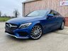 USED 2017 67 MERCEDES-BENZ C-CLASS 2.0 C200 AMG Line (Premium) Coupe 2dr Petrol G-Tronic+ Euro 6 (s/s) (184 ps) Free 6-Month Warranty AutoProtect