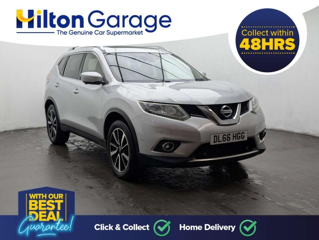 Used 2016 66 NISSAN X-TRAIL 1.6 dCi Tekna SUV 5dr Diesel Manual Euro 6 (s/s) (130 ps) CRUISE CONTROL+PANORAMIC SUNROOF CLICK & COLLECT/HOME DELIVERY