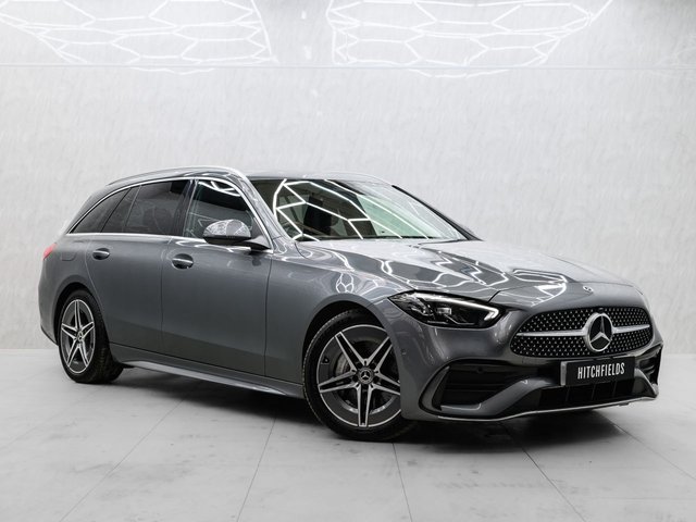 2022 MERCEDES C CLASS 2.0 C300DH MHEV AMG LINE ESTATE 5DR DIESEL HYBRID G TRONIC EURO... photo