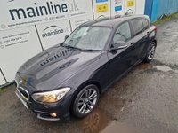 USED 2018 68 BMW 1 SERIES 2.0 118d Sport Auto Euro 6 (s/s) 5dr *SAT NAV*AUTOMATIC*LEATHER*