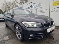 USED 2018 68 BMW 1 SERIES 2.0 118d Sport Auto Euro 6 (s/s) 5dr *SAT NAV*AUTOMATIC*LEATHER*