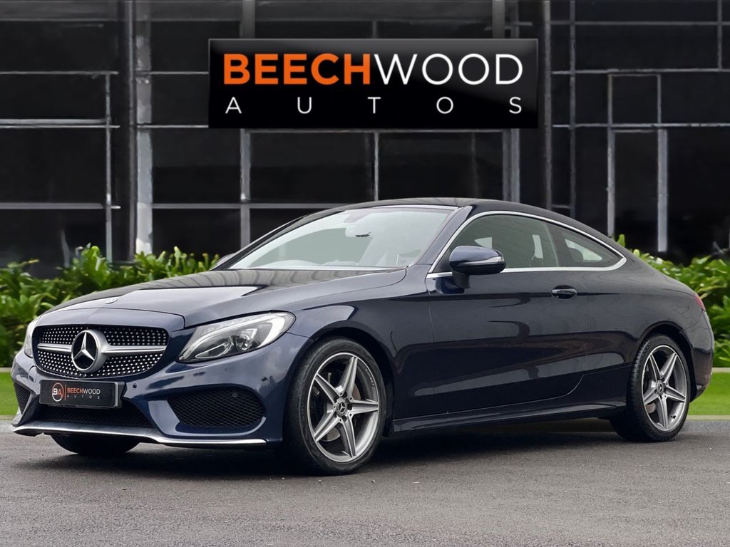 USED 2017 67 MERCEDES-BENZ C-CLASS 2.1 C220d AMG Line Coupe 2dr Diesel G-Tronic+ Euro 6 (s/s) (170 ps) FULL SERVICE HISTORY