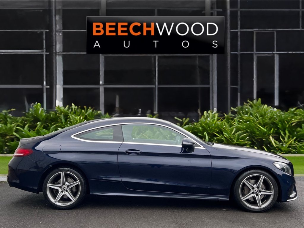 USED 2017 67 MERCEDES-BENZ C-CLASS 2.1 C220d AMG Line Coupe 2dr Diesel G-Tronic+ Euro 6 (s/s) (170 ps) FULL SERVICE HISTORY