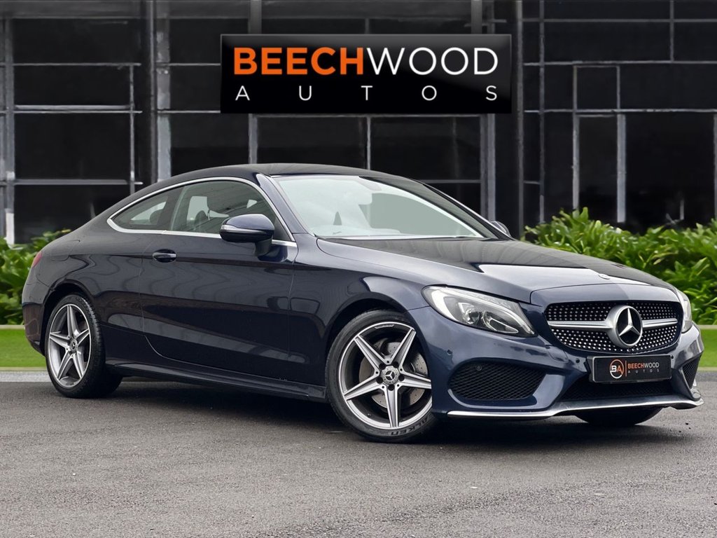 USED 2017 67 MERCEDES-BENZ C-CLASS 2.1 C220d AMG Line Coupe 2dr Diesel G-Tronic+ Euro 6 (s/s) (170 ps) FULL SERVICE HISTORY