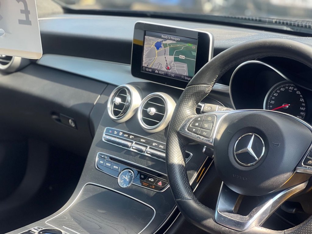 USED 2017 67 MERCEDES-BENZ C-CLASS 2.1 C220d AMG Line Coupe 2dr Diesel G-Tronic+ Euro 6 (s/s) (170 ps) FULL SERVICE HISTORY