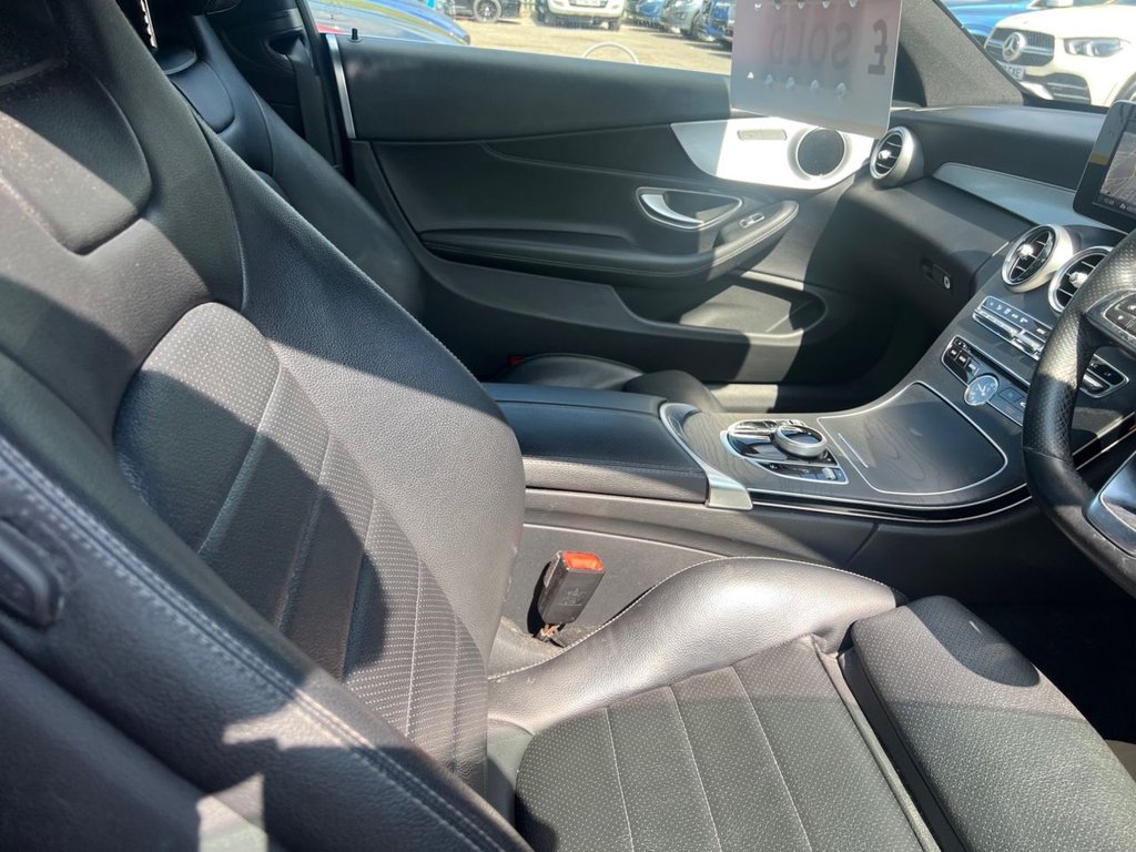 USED 2017 67 MERCEDES-BENZ C-CLASS 2.1 C220d AMG Line Coupe 2dr Diesel G-Tronic+ Euro 6 (s/s) (170 ps) FULL SERVICE HISTORY