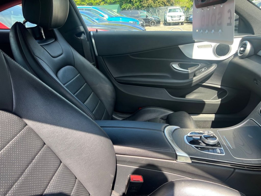 USED 2017 67 MERCEDES-BENZ C-CLASS 2.1 C220d AMG Line Coupe 2dr Diesel G-Tronic+ Euro 6 (s/s) (170 ps) FULL SERVICE HISTORY
