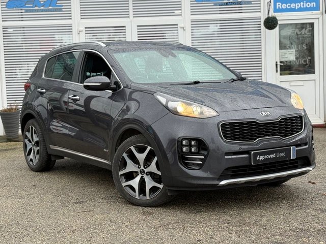 2016 66 Kia Sportage 2.0 CRDi GT-Line SUV 5dr Diesel Manual AWD Euro 6 (134 bhp)