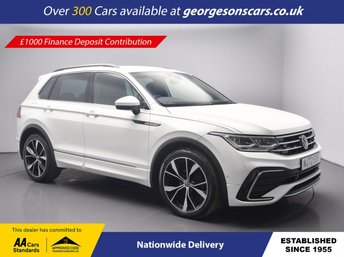 2022 VOLKSWAGEN TIGUAN 2.0 TDI R-Line SUV 5dr Diesel DSG Euro 6 (s/s) (150 ps) &pound;27645.00
