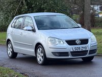 USED 2009 09 VOLKSWAGEN POLO 1.2 Match Hatchback 5dr Petrol Manual (138 g/km, 70 bhp) 