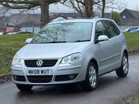 USED 2008 08 VOLKSWAGEN POLO 1.4 Match Hatchback 5dr Petrol Manual (150 g/km, 79 bhp) 