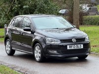 USED 2013 13 VOLKSWAGEN POLO 1.2 Match Edition Hatchback 5dr Petrol Manual Euro 5 (60 ps) 