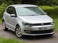 USED 2013 13 VOLKSWAGEN POLO 1.2 Match Edition Hatchback 5dr Petrol Manual Euro 5 (60 ps) 