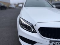 USED 2016 16 MERCEDES-BENZ C-CLASS 1.6 C200d AMG Line (Premium) Saloon 4dr Diesel G-Tronic+ Euro 6 (s/s) (136 ps) RevCam+PANROOF+NAV+HETD SEATS