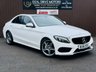 USED 2016 16 MERCEDES-BENZ C-CLASS 1.6 C200d AMG Line (Premium) Saloon 4dr Diesel G-Tronic+ Euro 6 (s/s) (136 ps) RevCam+PANROOF+NAV+HETD SEATS