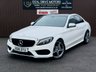 USED 2016 16 MERCEDES-BENZ C-CLASS 1.6 C200d AMG Line (Premium) Saloon 4dr Diesel G-Tronic+ Euro 6 (s/s) (136 ps) RevCam+PANROOF+NAV+HETD SEATS