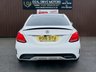 USED 2016 16 MERCEDES-BENZ C-CLASS 1.6 C200d AMG Line (Premium) Saloon 4dr Diesel G-Tronic+ Euro 6 (s/s) (136 ps) RevCam+PANROOF+NAV+HETD SEATS
