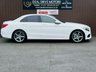 USED 2016 16 MERCEDES-BENZ C-CLASS 1.6 C200d AMG Line (Premium) Saloon 4dr Diesel G-Tronic+ Euro 6 (s/s) (136 ps) RevCam+PANROOF+NAV+HETD SEATS
